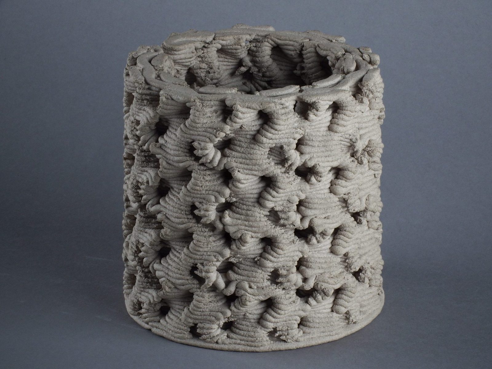 The printed ZEER lattice, unglazed